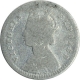 Silver Two Annas Coin of Victoria Empress of Calcutta Mint of 1878.