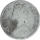 Silver Two Annas Coin of Victoria Empress of Calcutta Mint of 1882.