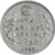 Silver Two Annas Coin of King Edward VII of Calcutta Mint of 1903.