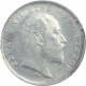 Silver Two Annas Coin of King Edward VII of Calcutta Mint of 1904.