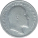 Silver Two Annas Coin of King Edward VII of Calcutta Mint of 1905.