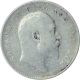 Silver Two Annas Coin of King Edward VII of Calcutta Mint of 1909.