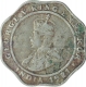 Copper Nickel Four Annas Coin of King George V of Calcutta Mint of 1921.