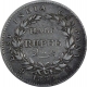 Silver Half Rupee Coin of King William IIII  of Calcutta Mint of 1835.