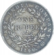 Silver One Rupee Coin of Victoria Queen of Bombay Mint of 1840.