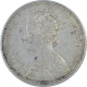 Silver One Rupee Coin of Victoria Empress of Bombay Mint of 1879.