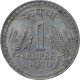 Copper Nickel One Rupee Coin of Republic India of Bombay Mint.