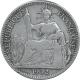 Silver Ten Cent Coin of Indo-French.