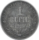 Silver One Rupie Coin of Guilelmus II Imperator of German East Africa.