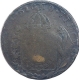 Copper Forty Reis Coin of Petrus I of Brazil Colony of Portugal.