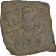 Copper Quarter Karshapana Coin of Ujjaini Region of Diety Type.