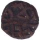 Copper Quarter Kakani Coin of Ganapati Naga of Nagas of Padmawati.