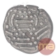 Silver Dramma Coin of Chalukyas of Gujarat.