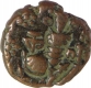 Copper Drachma Coin of Kalasha Deva of Loharas of Kashmir.