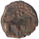 Anonymous and Unattributed Copper Coin of Rajput Issue. 