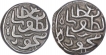 Silver Half Tanka Coins of Nasir ud Din Mahmud III of Gujurat Sultanate.