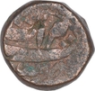 Copper Dam Coin of Akbar of Bairata Mint of Ardibihisht Month.