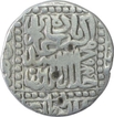 Silver One Rupee Coin of Akbar of Agra Mint.