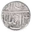 Silver One Rupee Coin of Akbar of Ahmadabad Mint.