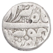 Silver One Rupee Coin of Akbar of Berar Mint of Tir Month.