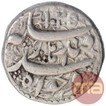 Silver One Rupee Coin of Jahangir of Qandahar Mint.