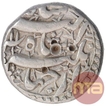 Silver One Rupee Coin of Jahangir of Qandahar Mint.