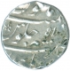 Silver One Rupee Coin of Aurangzeb Alamgir of Burhanpur Mint.