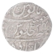 Silver One Rupee Coin of Aurangzeb of Itawa Mint.