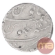 Silver One Rupee Coin of Aurangzeb of Surat Mint.