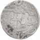 Silver One Rupee Coin of Shah Alam Bahadur of Lakhnau Mint.