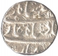 Silver One Rupee Coin of Muhammad Shah of Bareli Mint.