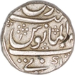 Silver One Rupee Coin of Shah Alam II of Kankurti Mint. 