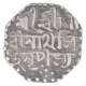 Silver Quarter Rupee Coin of Gaurinatha Simha of Assam.