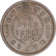 Copper Half Pice Coin of Ganga Singh of Bikaner State.