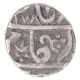 Silver One Rupee Coin of Raj shahi series of Datia. 