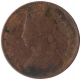 Copper Quarter Anna Coin of Anand Rao III of Dhar State.