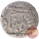 Silver One Rupee Coin of Sikander Jah of Hyderabad State.