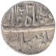 Silver One Rupee Coin of Nasir ud daula of Haidarabad Farkhanda Bunyad Mint of Hyderabad state.