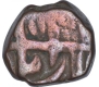 Copper Dam Coin of Hyderabad Feudatory of Elichpur.