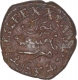 Copper Twenty Cash Coin of Krishnaraja Wadiyar III of Mahisur Mint of Mysore State.