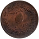 Copper One Paisa Coin of Muhammad Sa