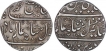 Silver Rupee Coins of Arkat Mint of Indo French.