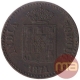 Copper Ten Reis Coin of Luiz I of Indo Portuguese.