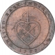 Copper Half Dub Coin of East India Company of Madras Presidency. 