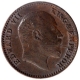 Copper One Twelfth Anna Coin of King Edward VII of Calcutta Mint of 1905.