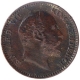 Bronze One Twelfth Anna Coin of King Edward VII of Calcutta Mint of 1906.