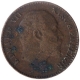 Copper One Twelfth Anna Coin of King Edward VII of Calcutta Mint of 1910.