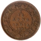 Bronze One Twelfth Anna Coin of King George V of Bombay Mint of 1925.