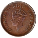 Copper One Twelfth Anna Coin of King George VI of Bombay Mint of 1939.