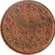 Copper One Twelfth Anna Coin of King George VI of Bombay Mint of 1941.